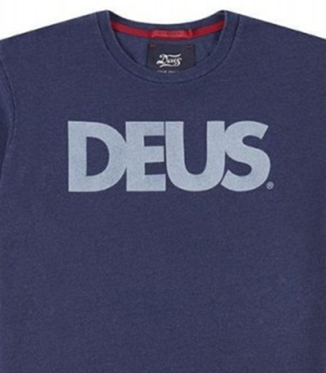 DEUS EX MACHINA All Caps Indigo Tee Shirt