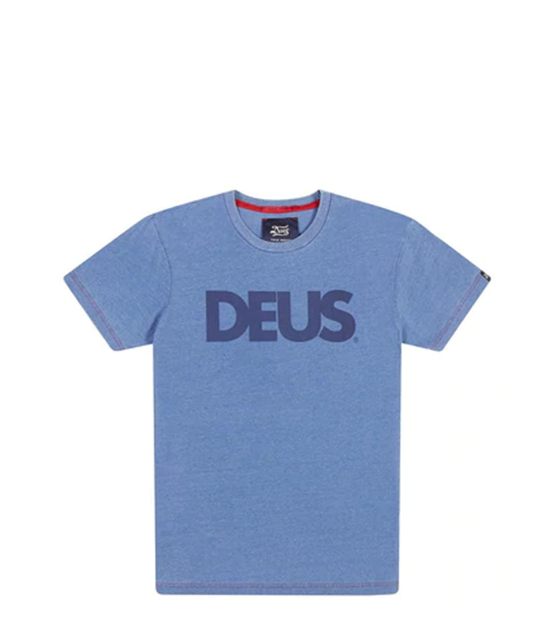 DEUS EX MACHINA All Caps Indigo Tee Shirt
