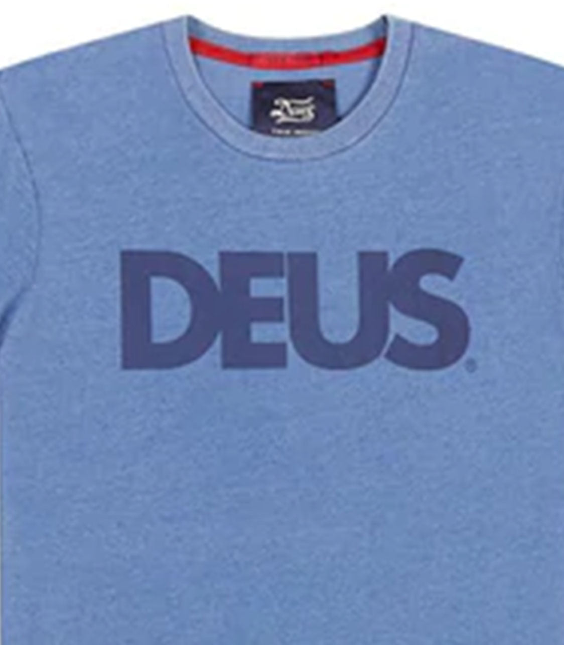 DEUS EX MACHINA All Caps Indigo Tee Shirt