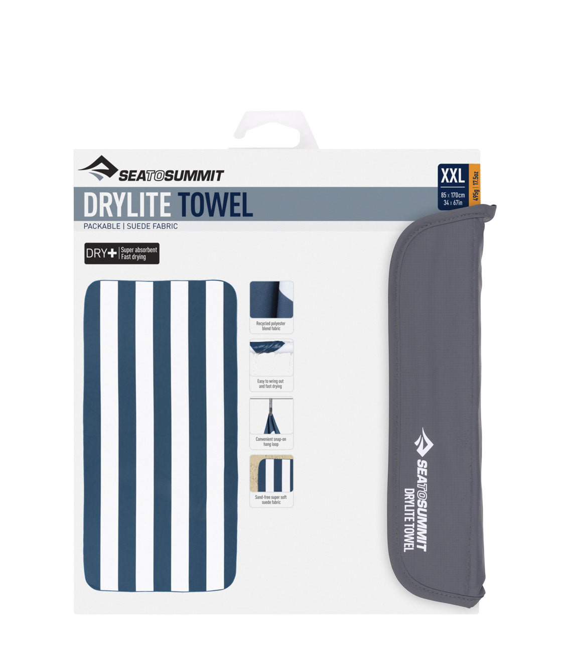 SEA TO SUMMIT Drylite Towel XX-Large - Beach Blue