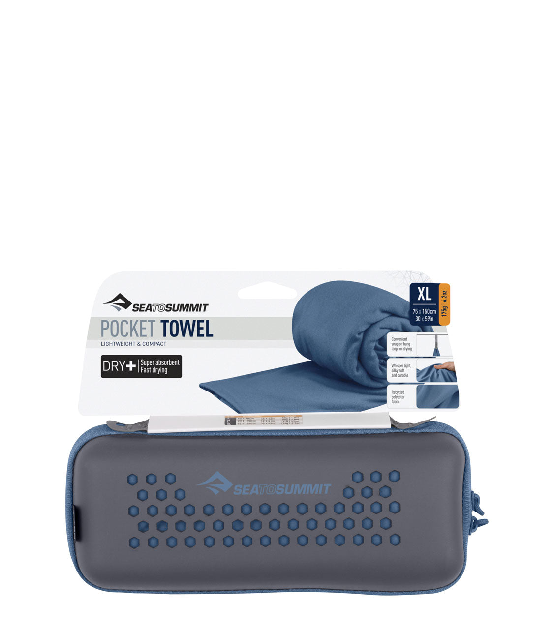 SEA TO SUMMIT Pocket Towel X-Large - Moonlight