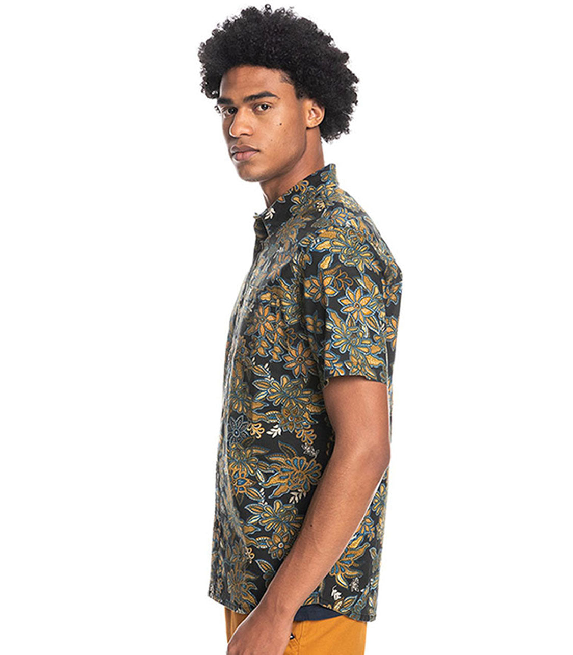QUIKSILVER Drop Out Men's Polo Shirt Short Sleeve