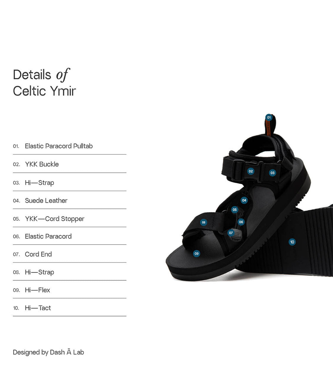 HIJACK SANDALS Celtic Unisex Ymir