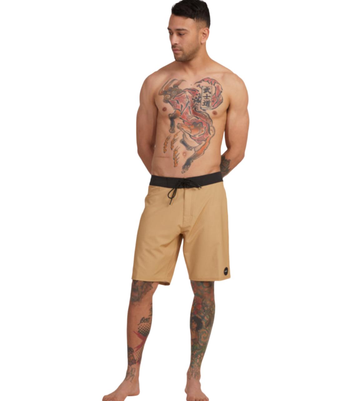 RVCA Va Trunk Solid Mens Tan
