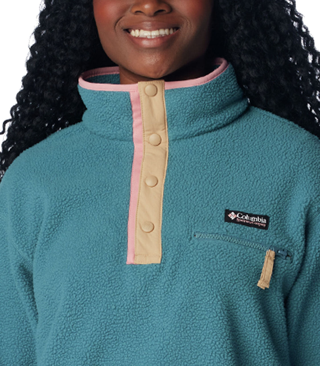 COLUMBIA SPORTSWEAR Helvetia Cropped Half Snap