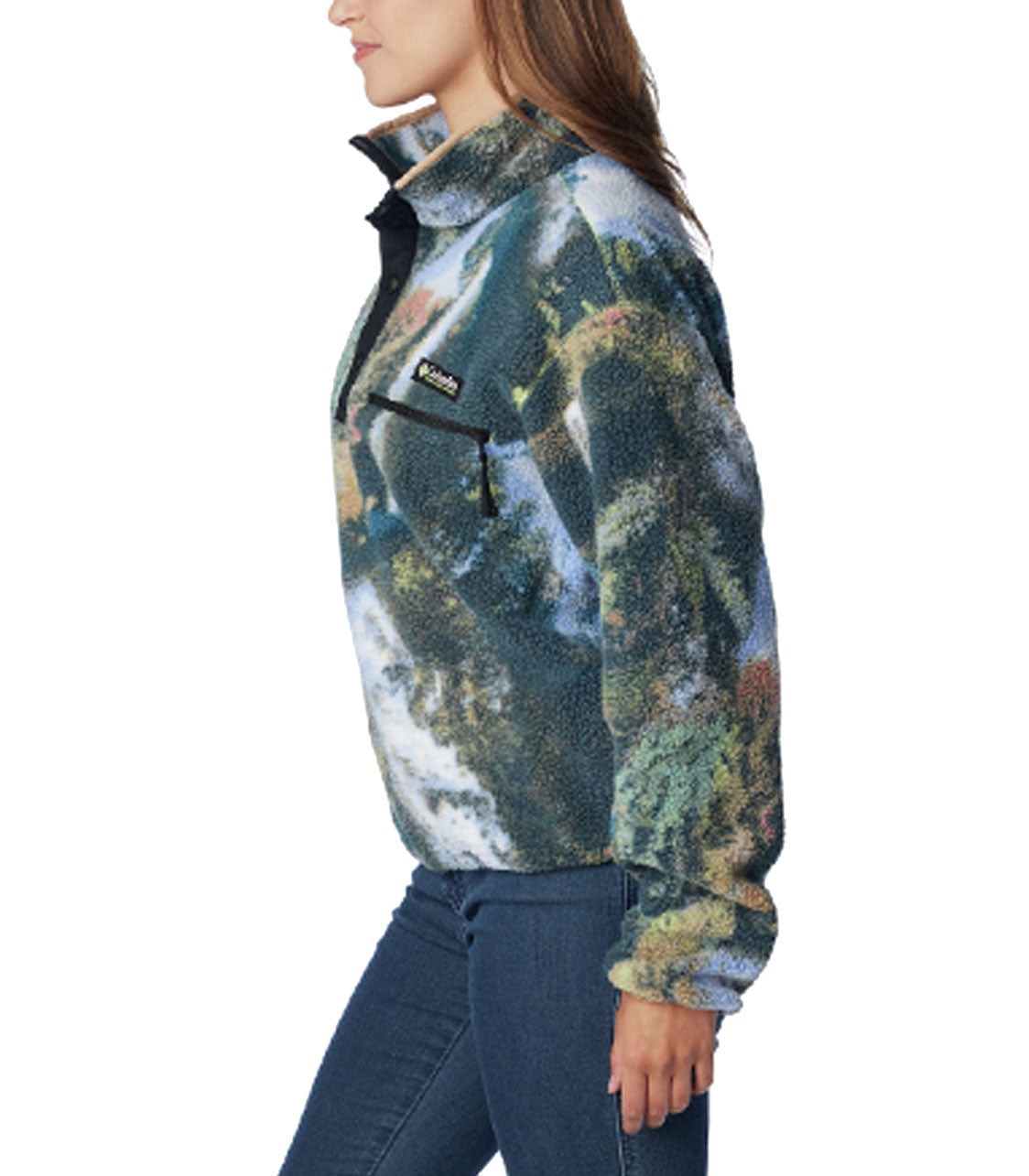 COLUMBIA SPORTSWEAR Helvetia Cropped Half Snap