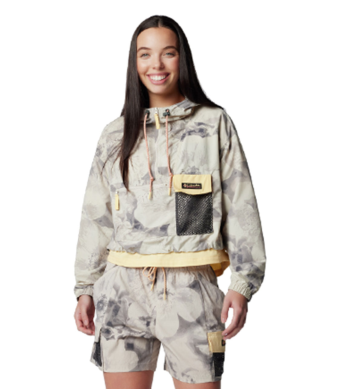 COLUMBIA SPORTSWEAR Painted Peak Cropped Wind Jacket