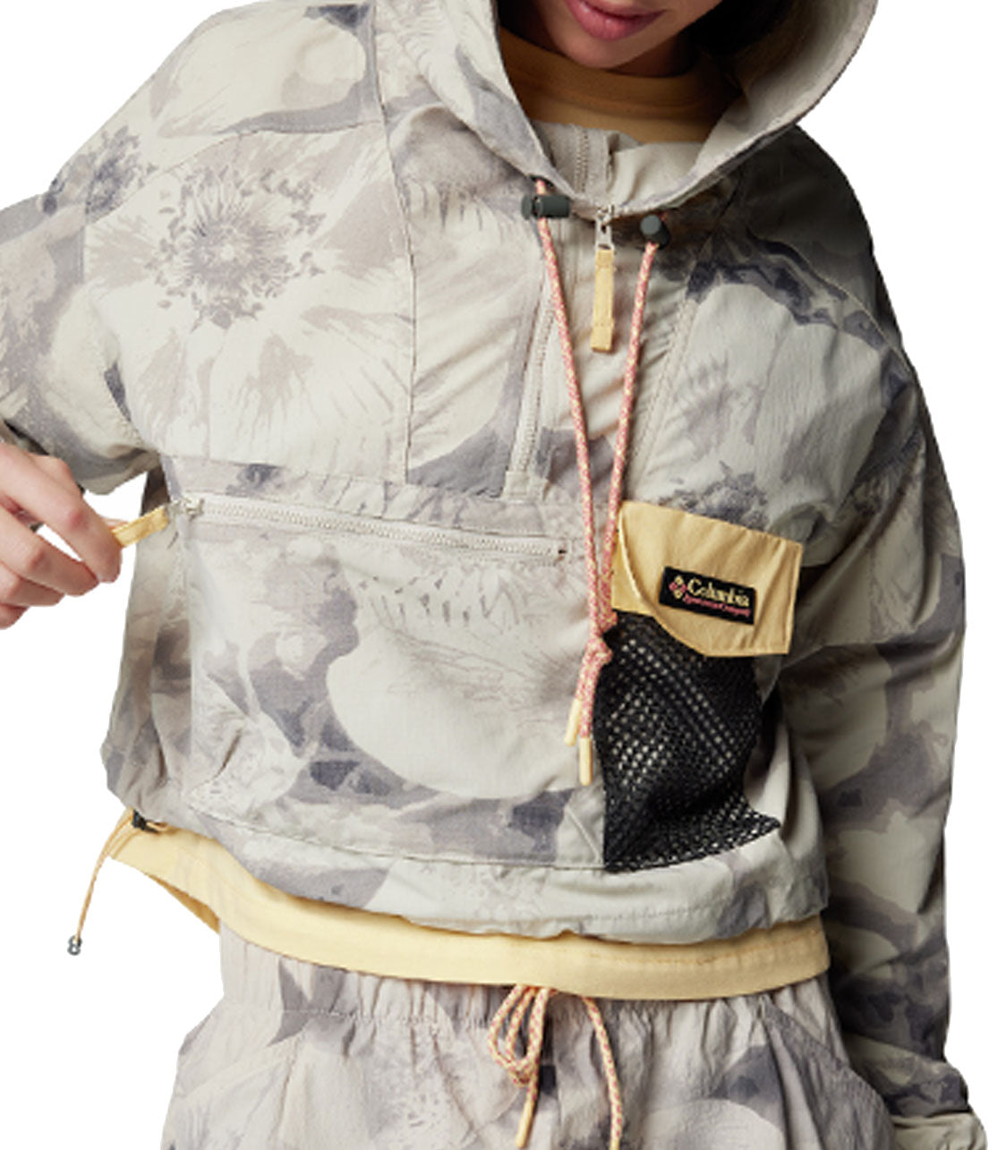 COLUMBIA SPORTSWEAR Painted Peak Cropped Wind Jacket