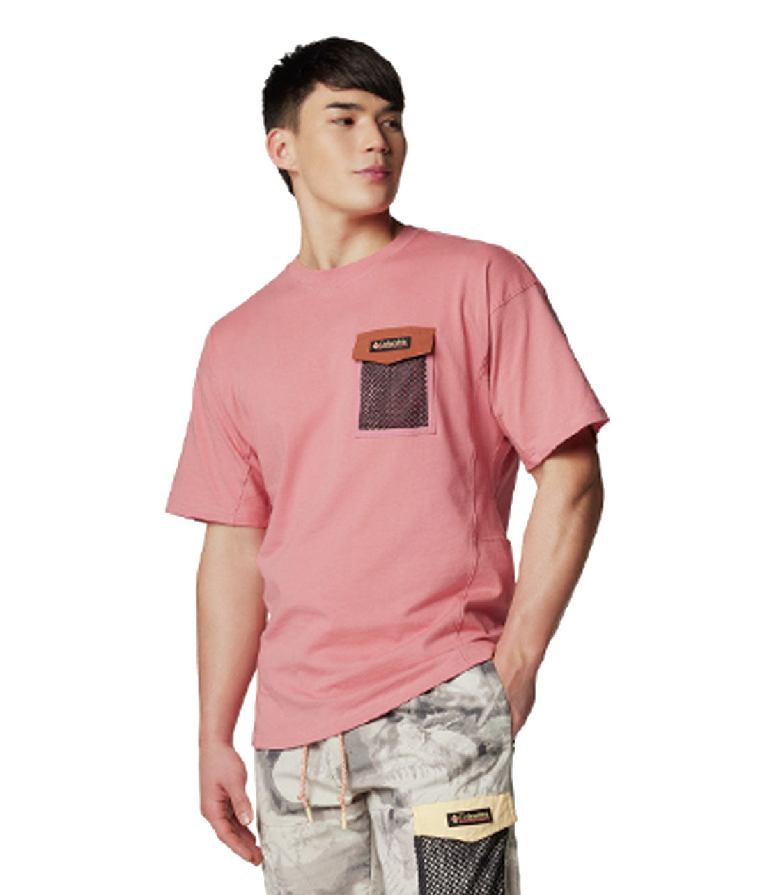 COLUMBIA SPORTSWEAR Painted Peak Knit Ss Top