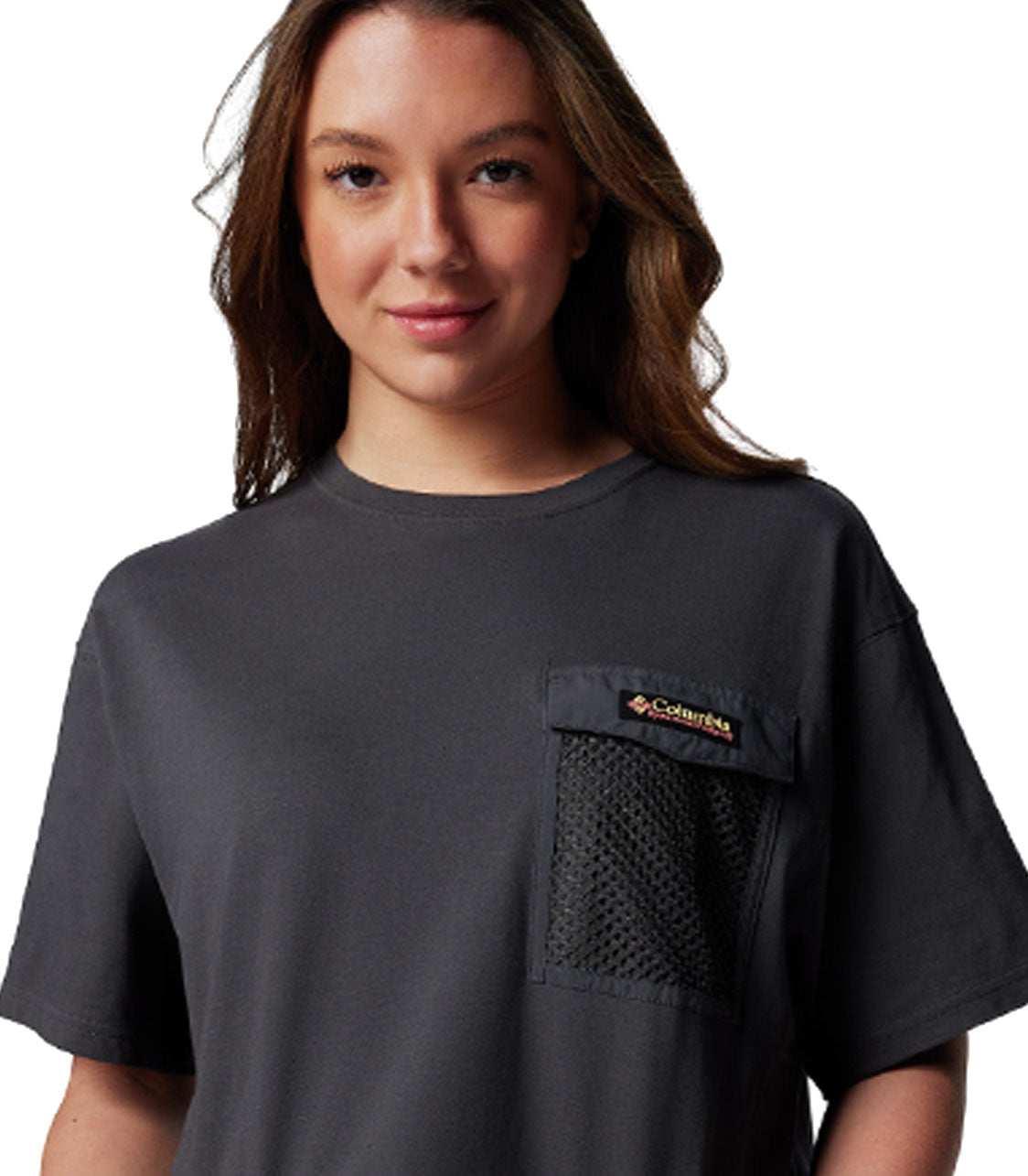 COLUMBIA SPORTSWEAR Painted Peak Knit Ss Cropped Top