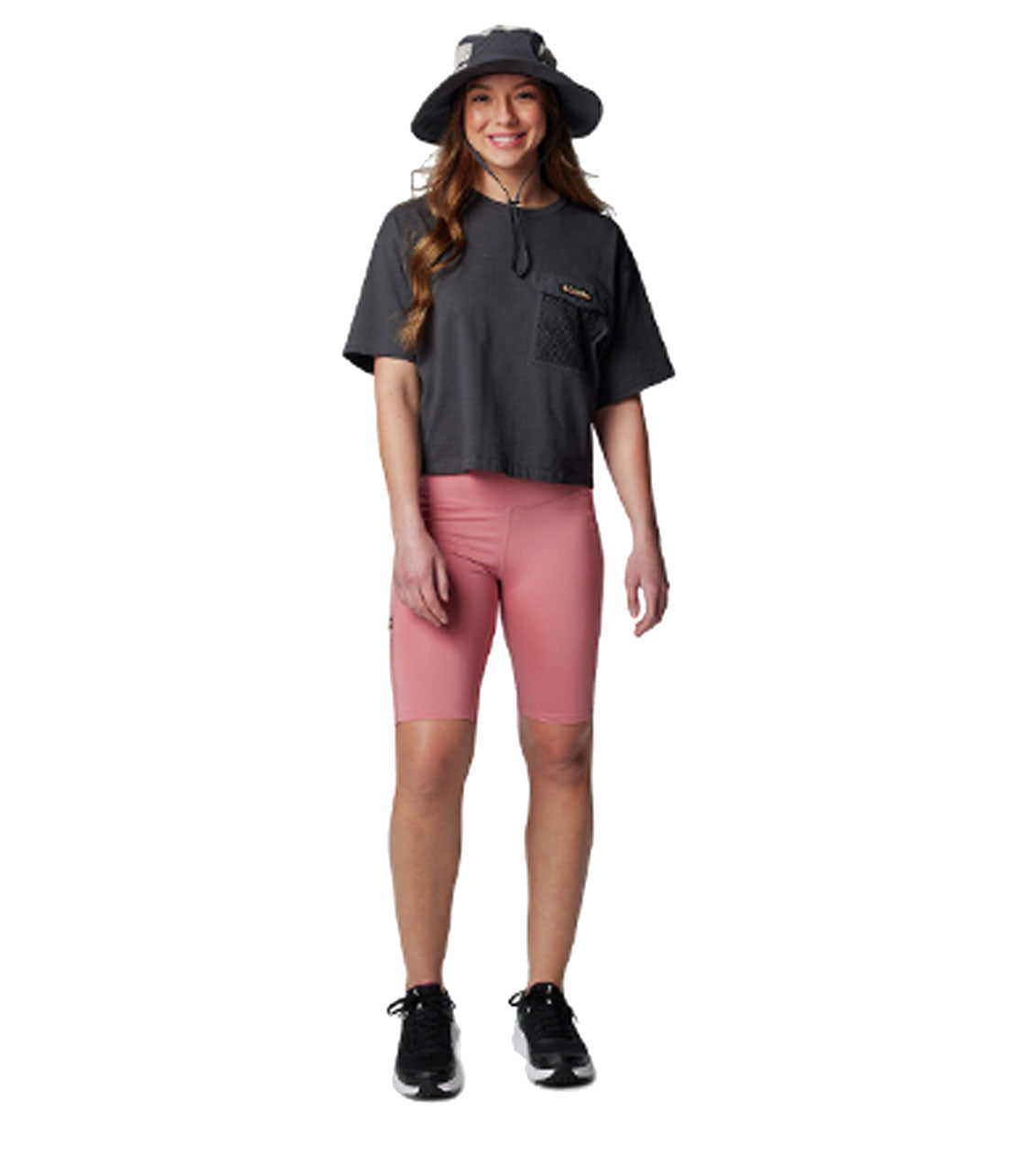 COLUMBIA SPORTSWEAR Painted Peak Knit Ss Cropped Top
