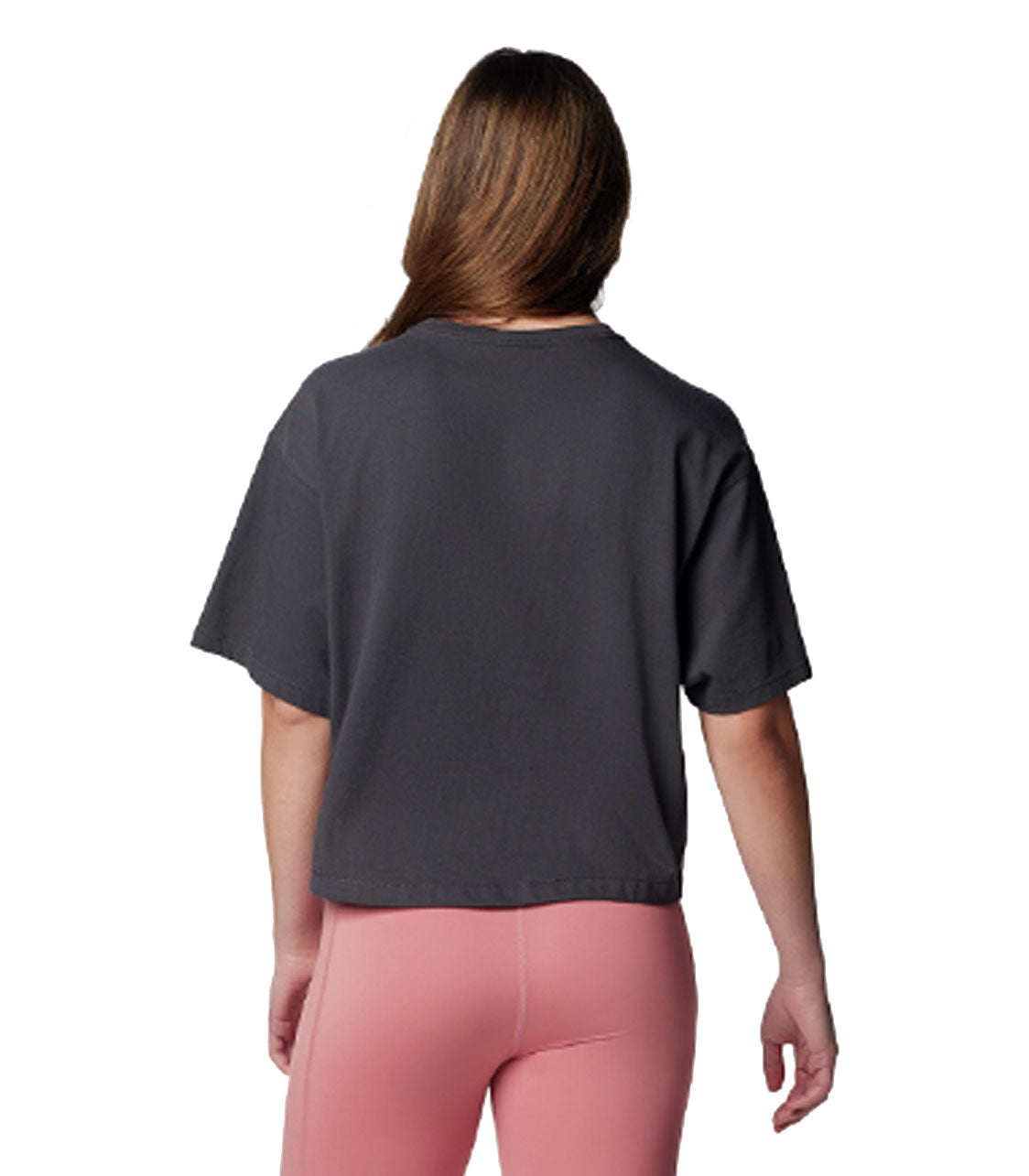 COLUMBIA SPORTSWEAR Painted Peak Knit Ss Cropped Top