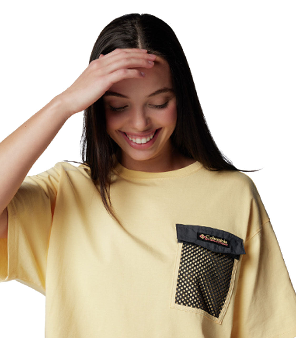 COLUMBIA SPORTSWEAR Painted Peak Knit Ss Cropped Top