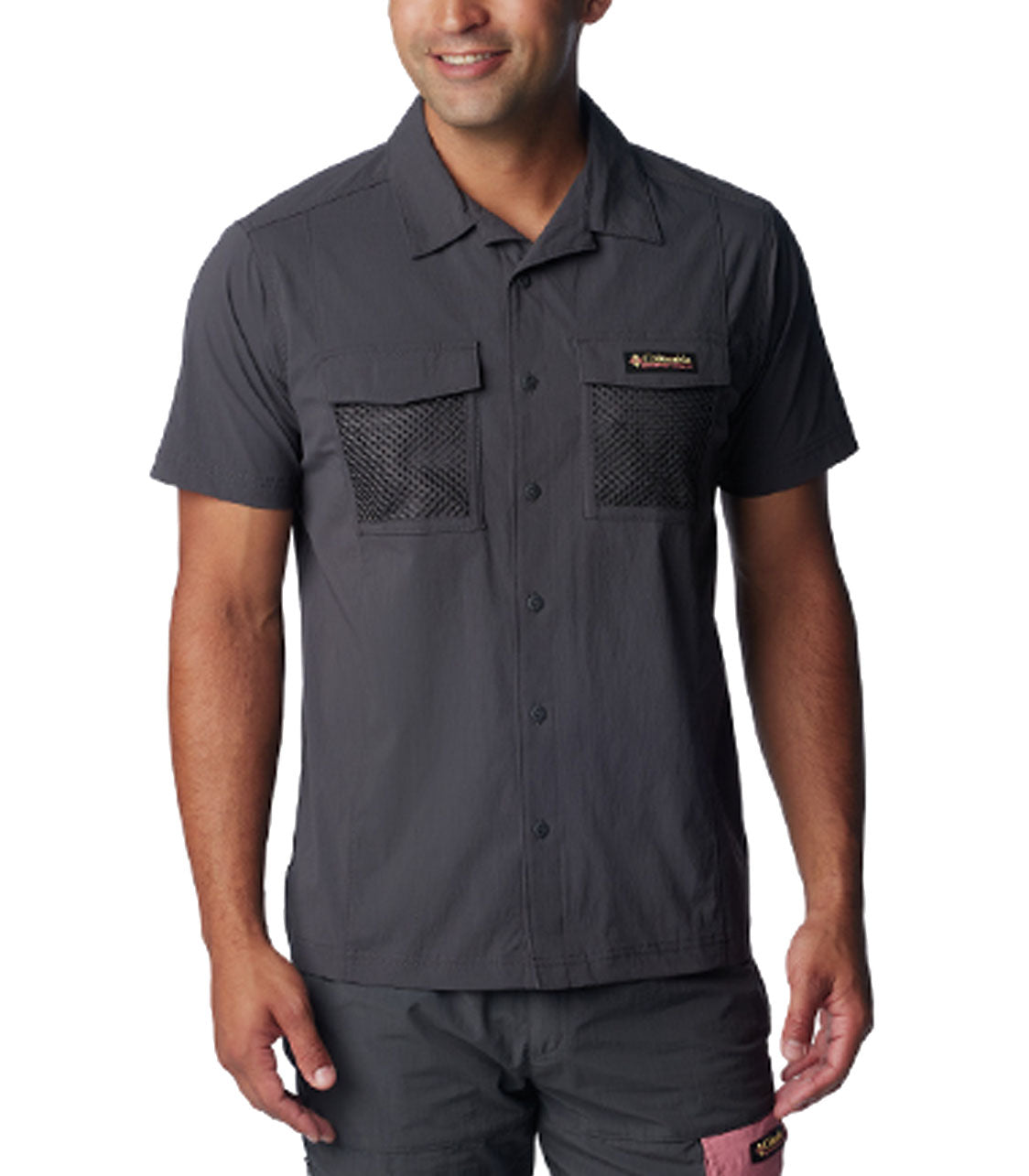 COLUMBIA SPORTSWEAR Painted Peak Woven Ss Top