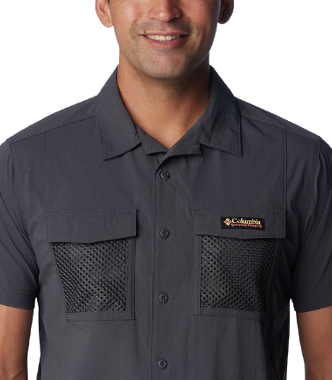 COLUMBIA SPORTSWEAR Painted Peak Woven Ss Top