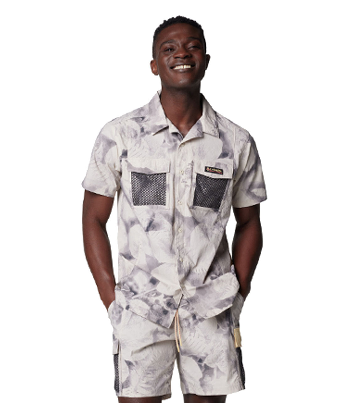 COLUMBIA SPORTSWEAR Painted Peak Woven Ss Top