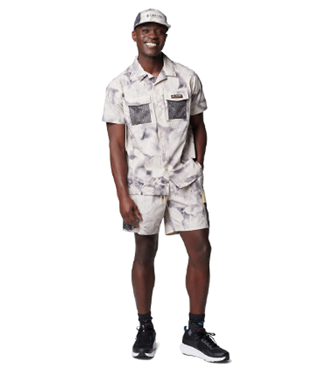 COLUMBIA SPORTSWEAR Painted Peak Woven Ss Top