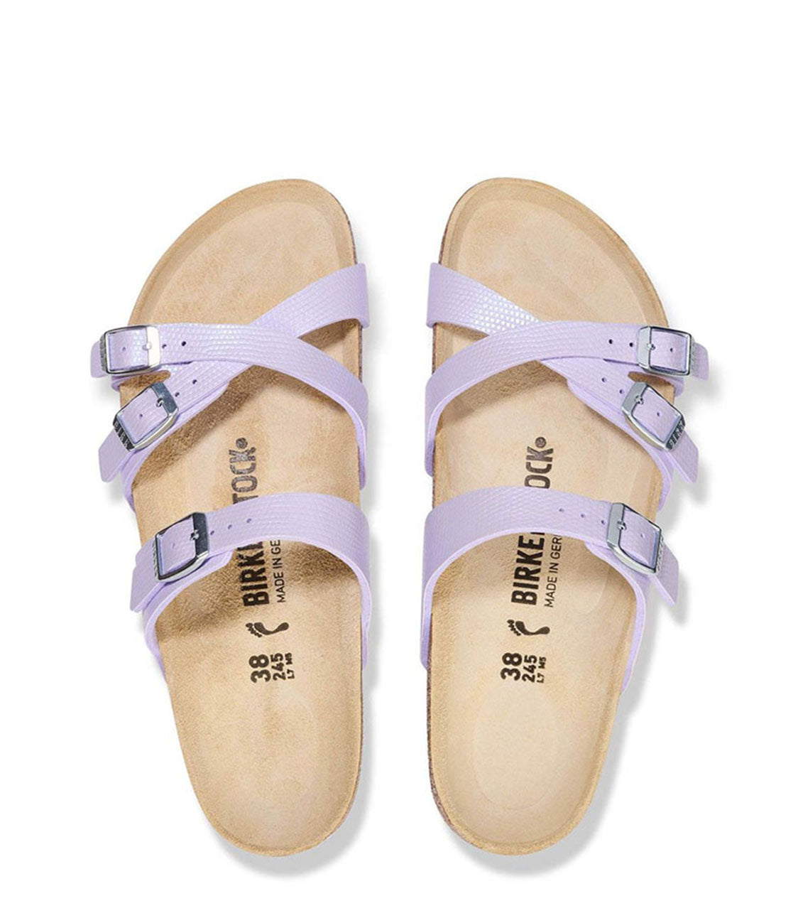 BIRKENSTOCK Franca Womens Purple Fog