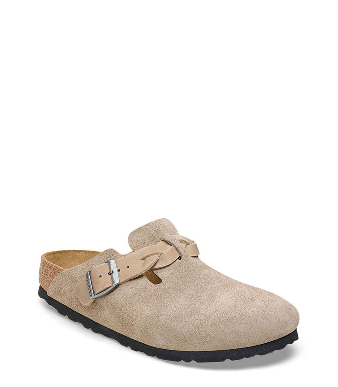 BIRKENSTOCK Boston Braided Womens Taupe