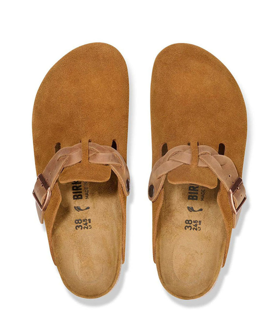 BIRKENSTOCK Boston Braided Womens Mink