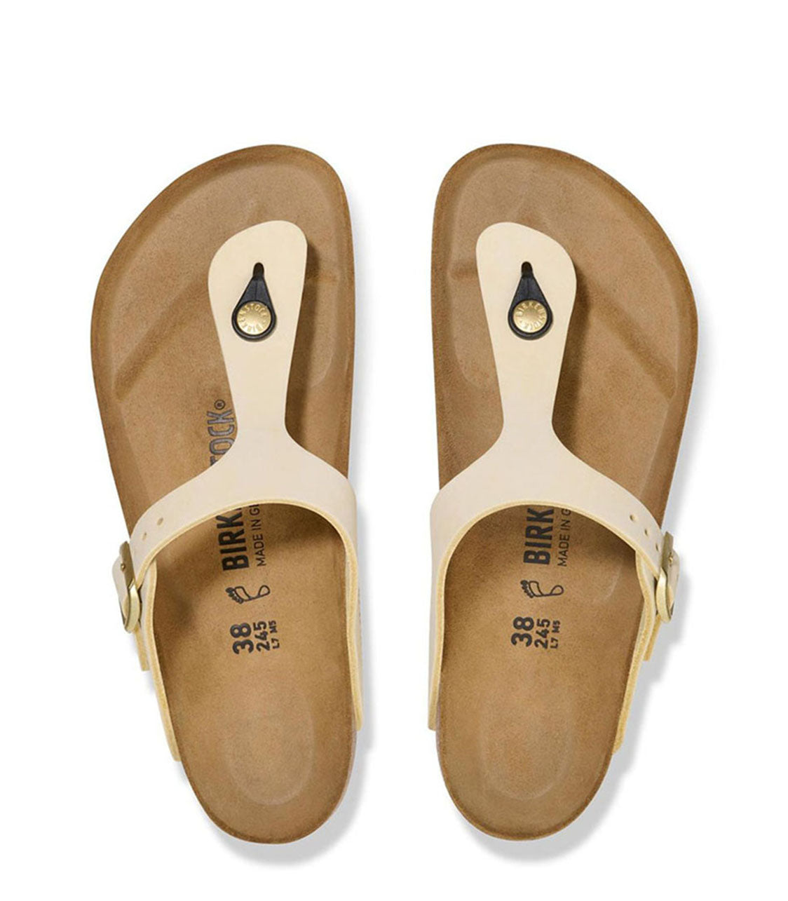 BIRKENSTOCK Gizeh Womens Ecru