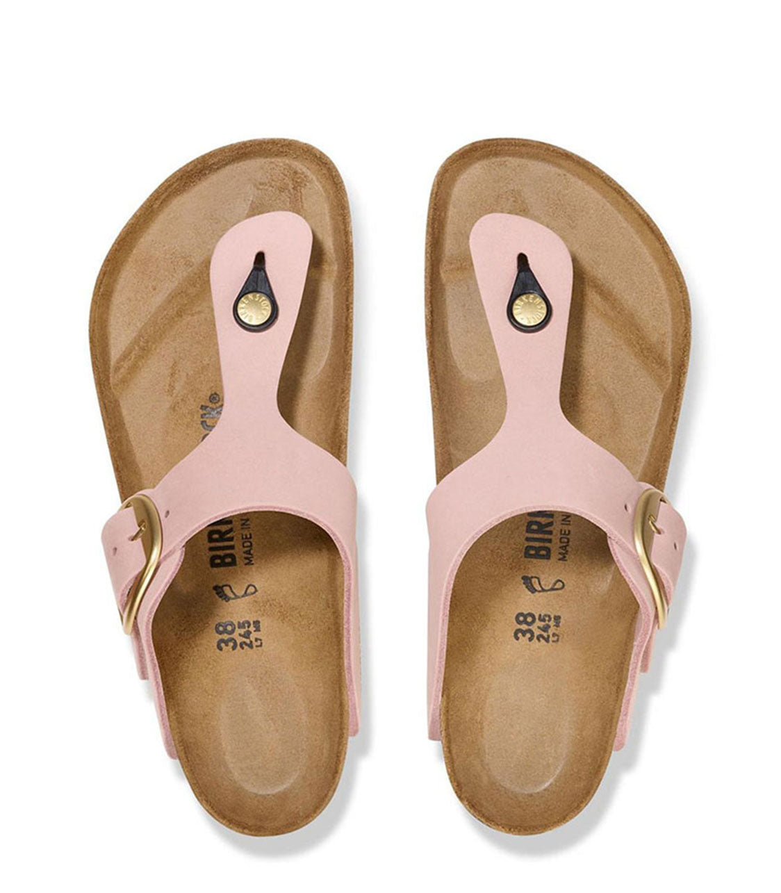 BIRKENSTOCK Gizeh Big Buckle Womens Soft Pink