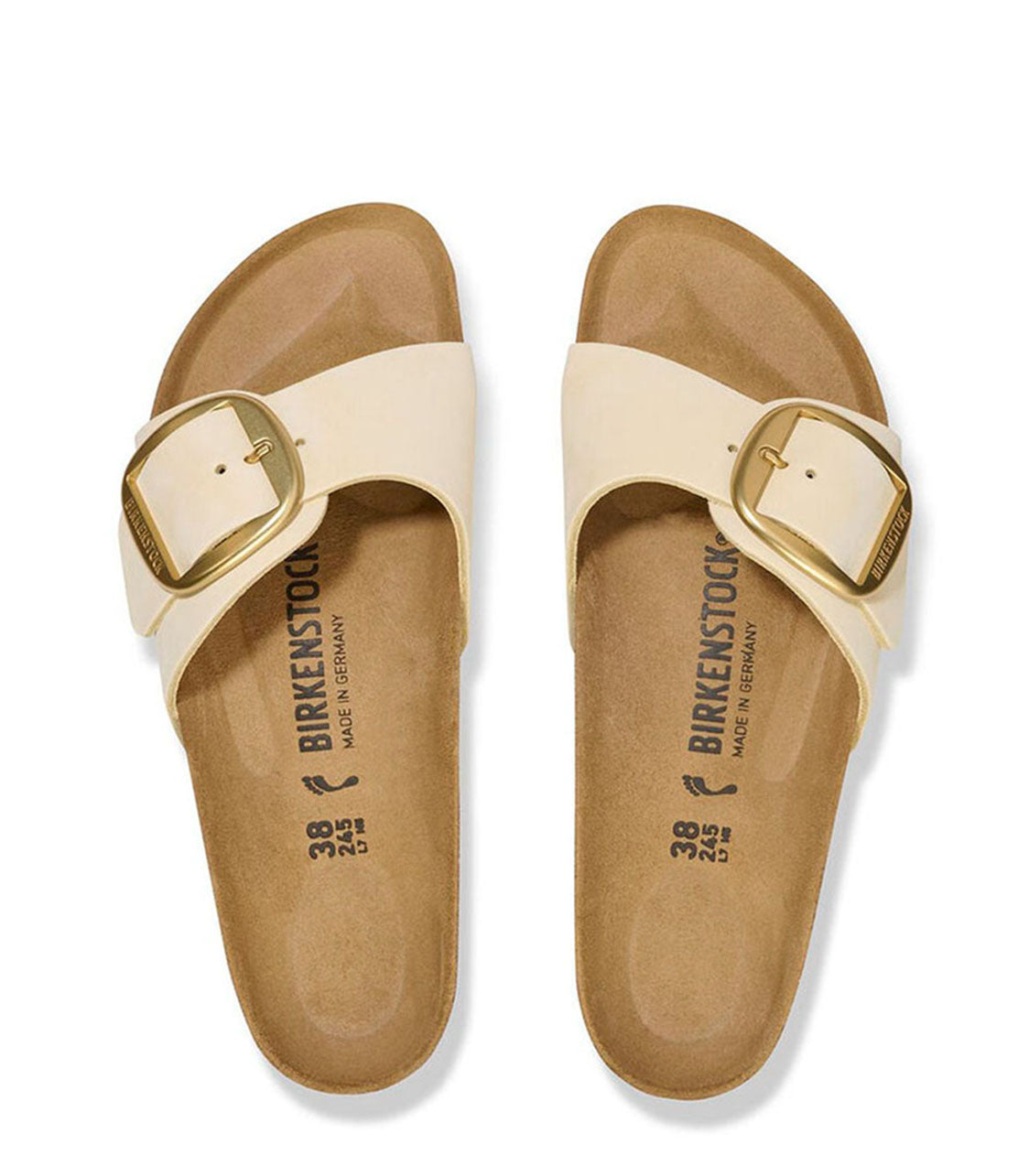BIRKENSTOCK Madrid Big Buckle Womens Ecru