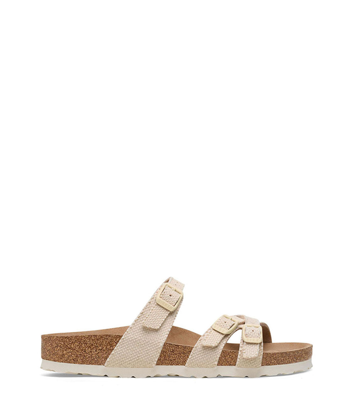 BIRKENSTOCK Franca Rivet Logo Womens Eggshell