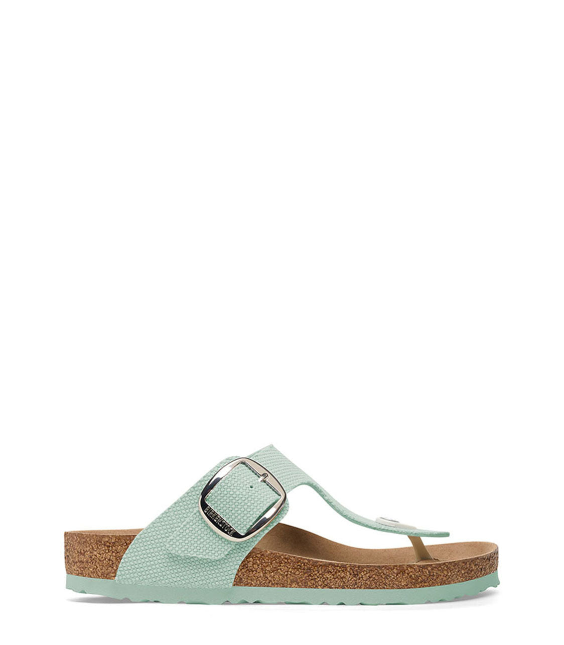 BIRKENSTOCK Gizeh Big Buckle Rivet Logo Womens Surf Green