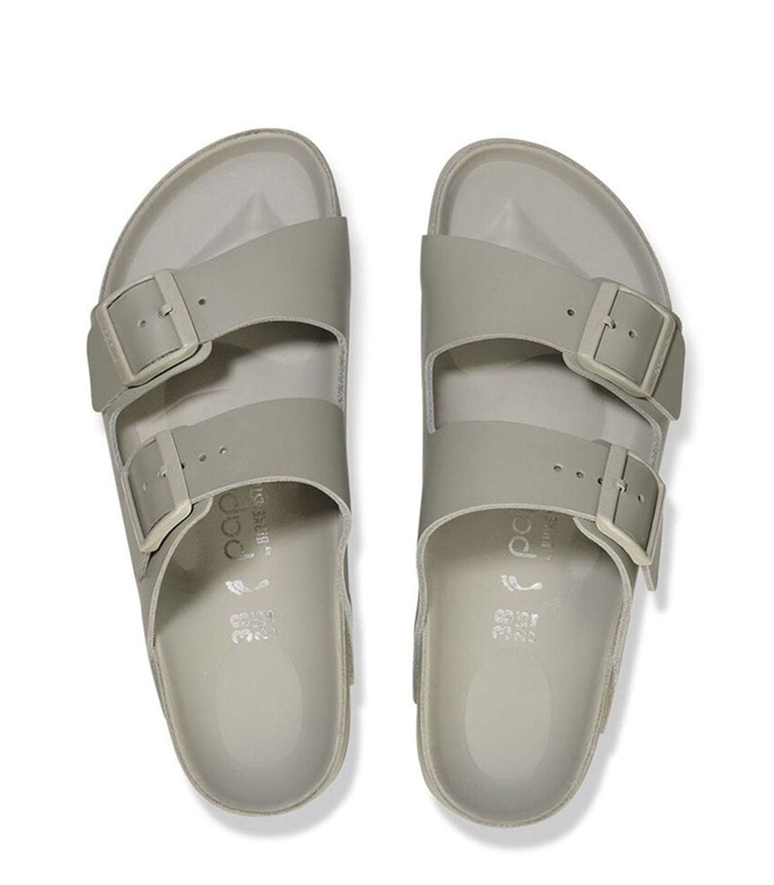BIRKENSTOCK Arizona Pap Flex Platform Womens Mineral Gray