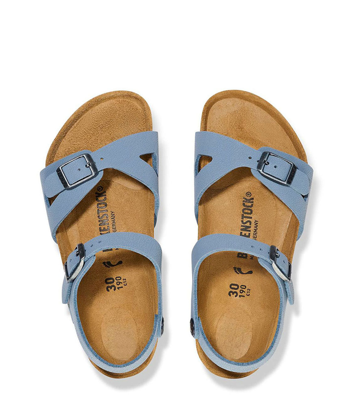 BIRKENSTOCK Rio Kids Girls Elemental Blue