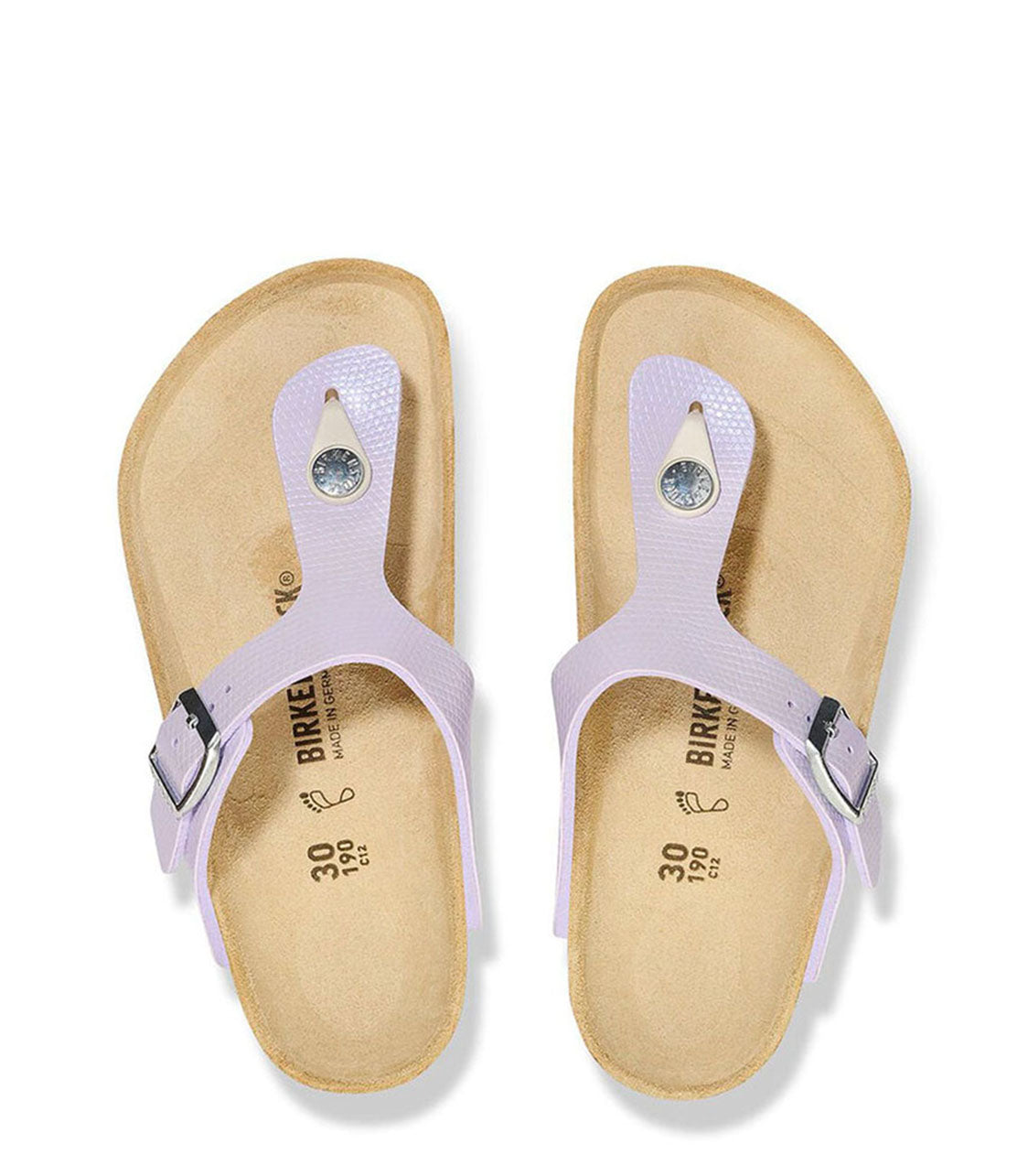 BIRKENSTOCK Gizeh Kids Girls Purple Fog