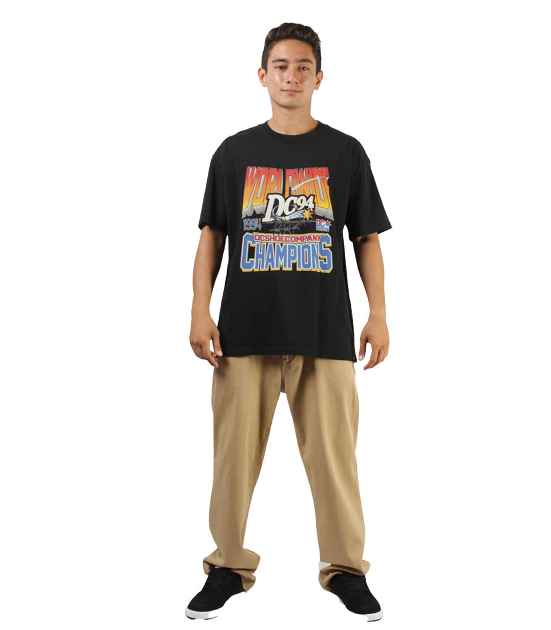DC 94 Champs Ss Id Mens Black