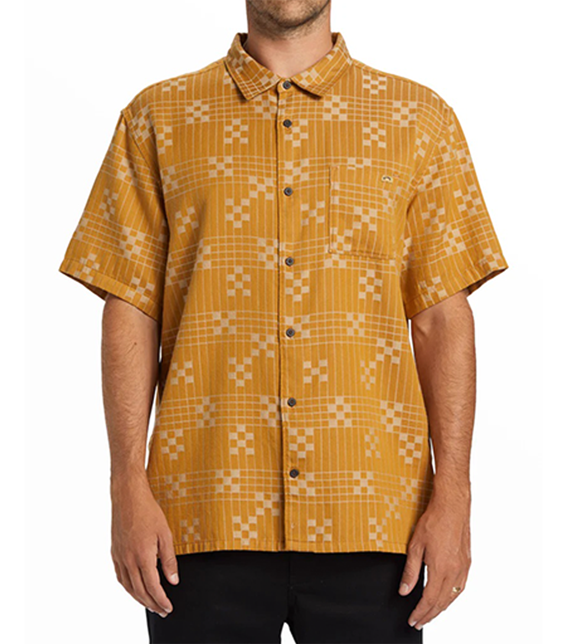 BILLABONG Sundays Jacquard Ss Men's Woven Top