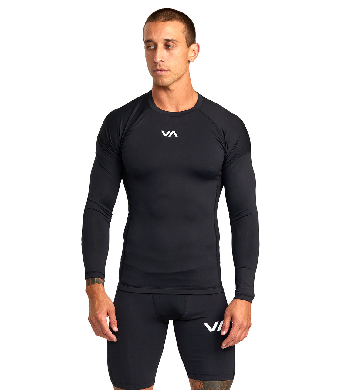 RVCA VA Sport Long Sleeve Compression Top Mens
