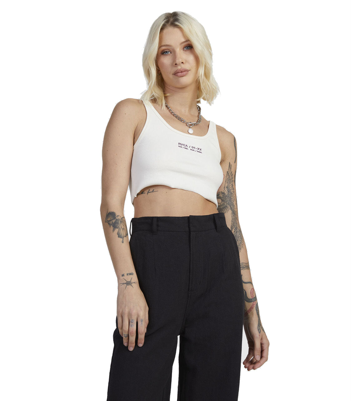 RVCA Circa Cropped Tank Shirt