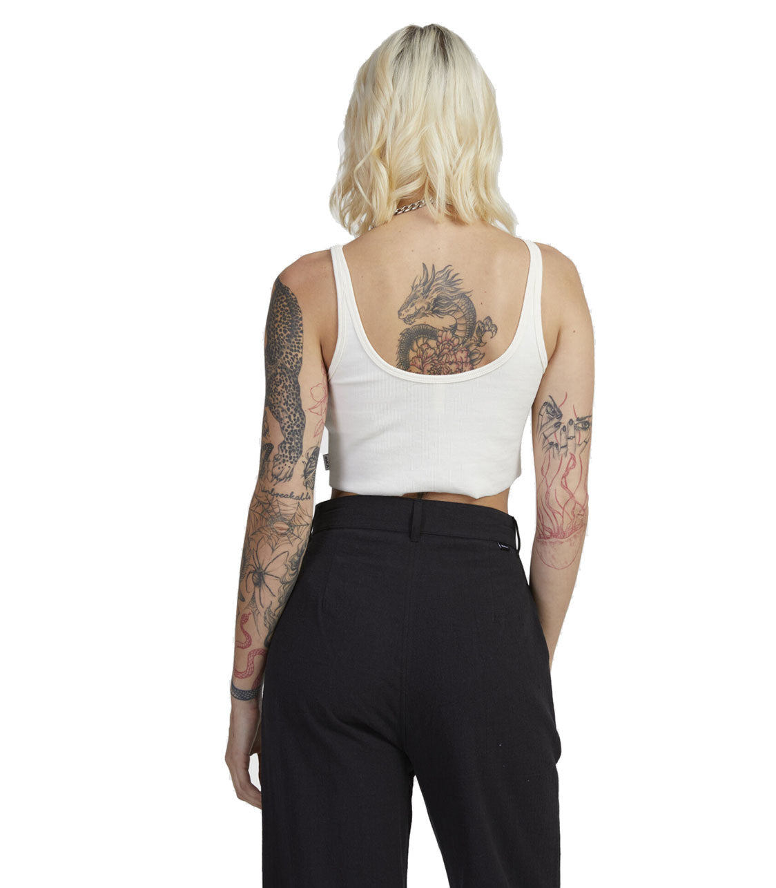 RVCA Circa Cropped Tank Shirt