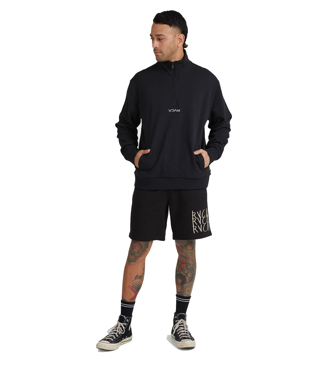RVCA Mini Flipped Half Zip Outerwear