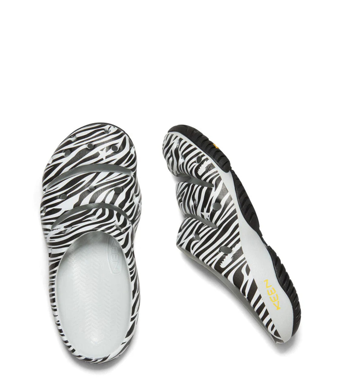 KEEN Keen Yogui Arts Mens Atmos Zebra Star Slip Ons