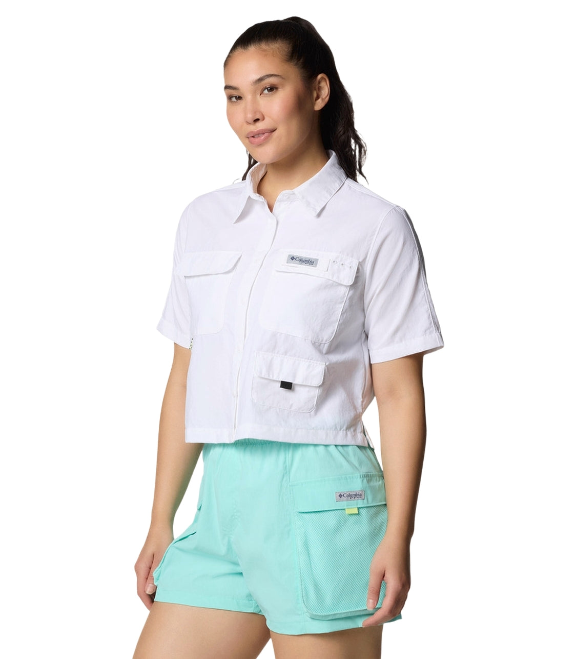 COLUMBIA SPORTSWEAR Pfg Open Water Ss Shirt Short Sleeves Shirt