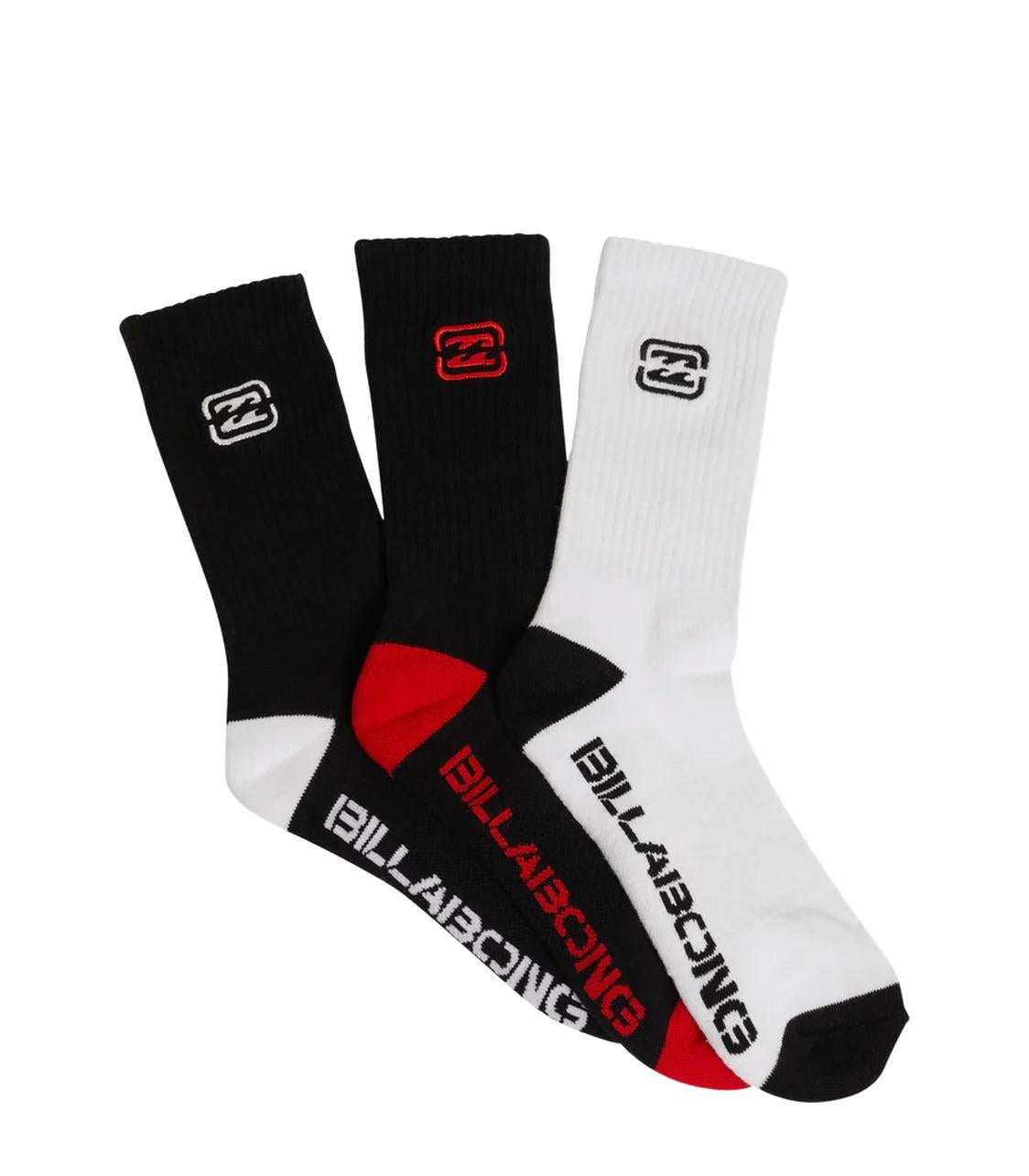 BILLABONG Bracket Wave 3 Pack Socks