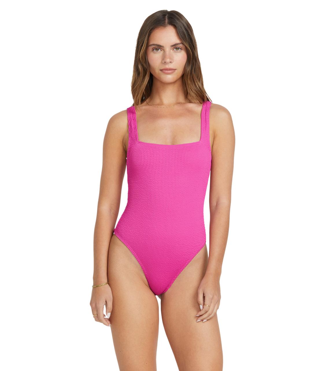 BILLABONG Summer High Square Neck One Piece Womens