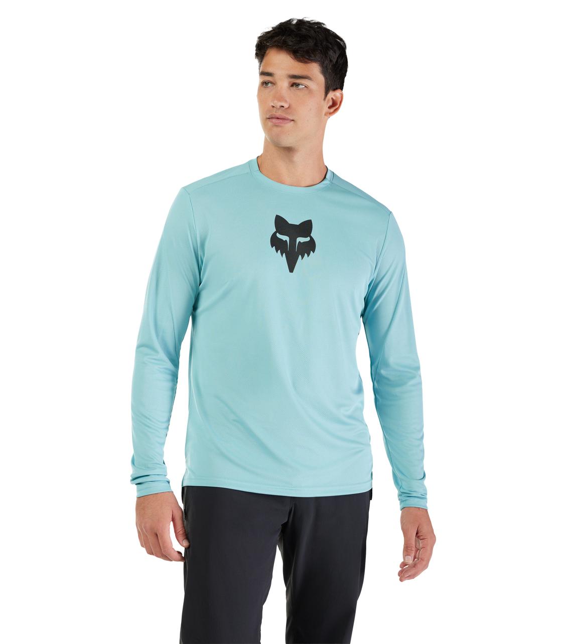 FOX RACING Ranger Ls Jersey Fox Head Mens Blue