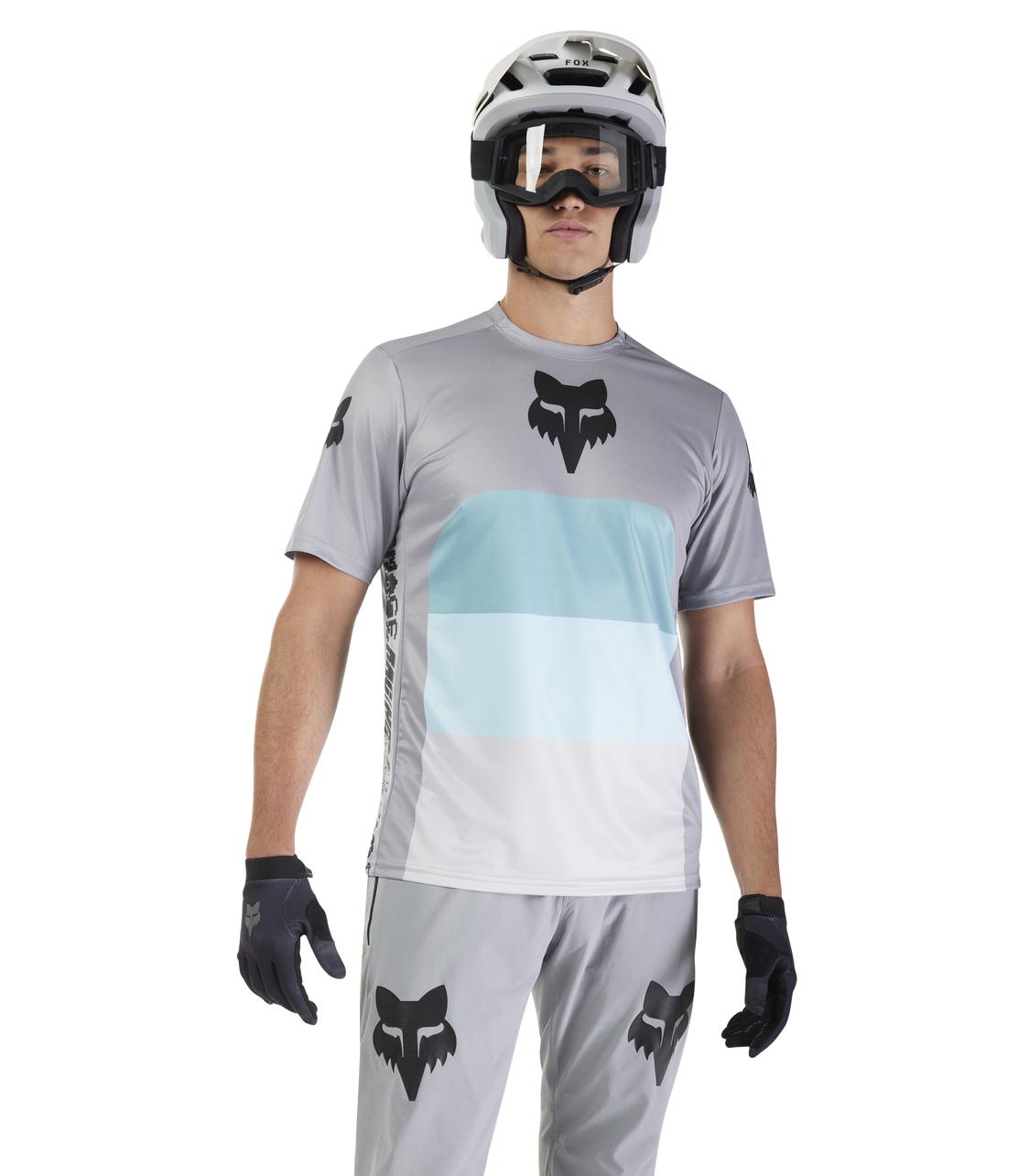 FOX RACING Ranger Ss Jersey Grid Mens