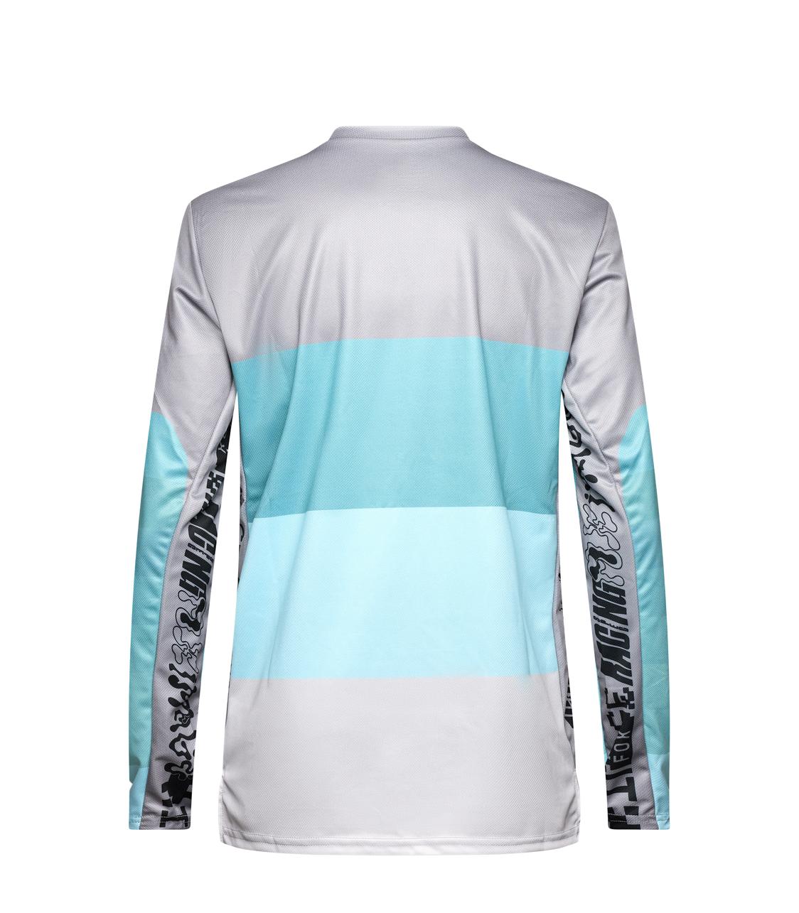 FOX RACING Ranger Ls Jersey Grid Mens Grey