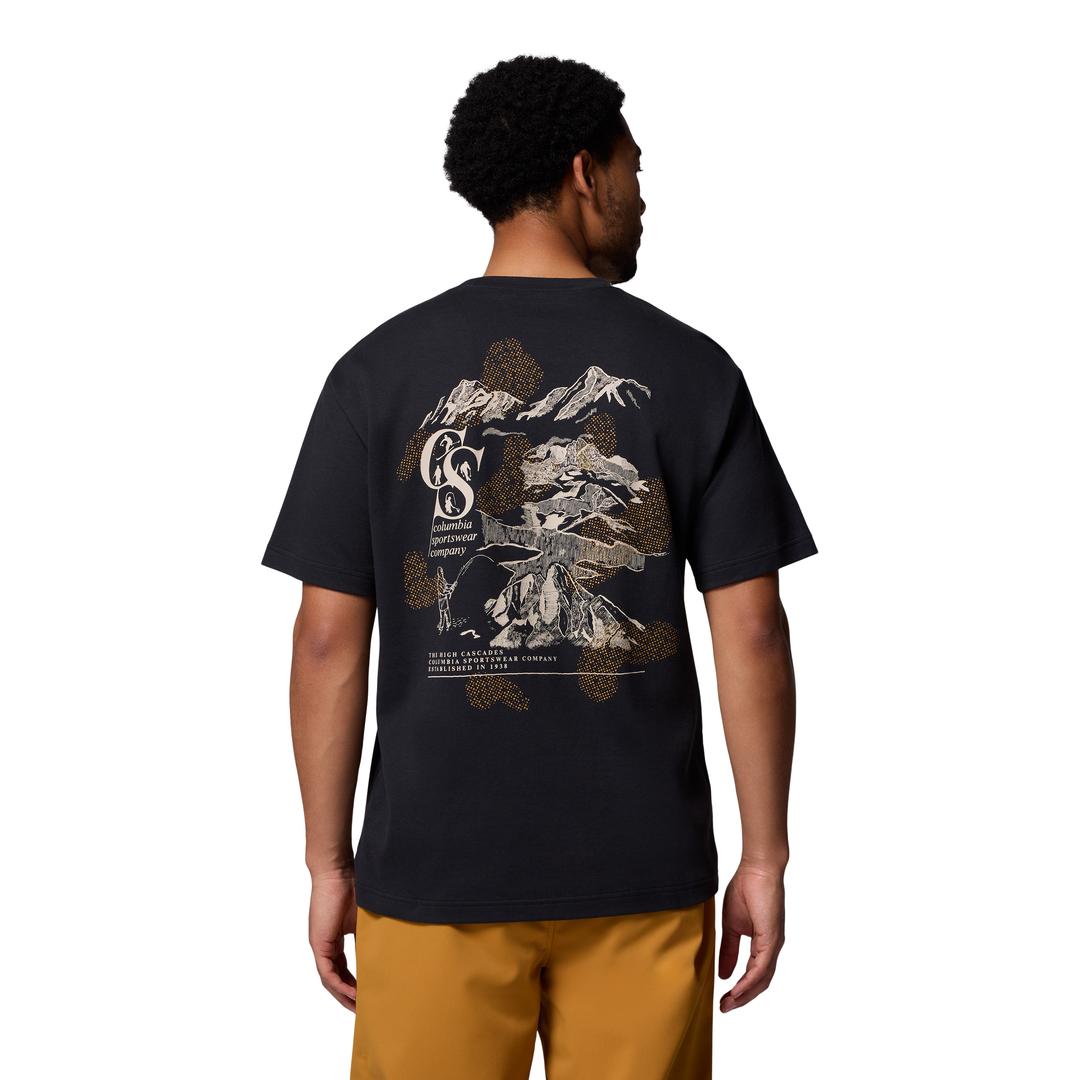 COLUMBIA SPORTSWEAR Men's Csc Heritage Graphic Tee Short Sleeves Shirt