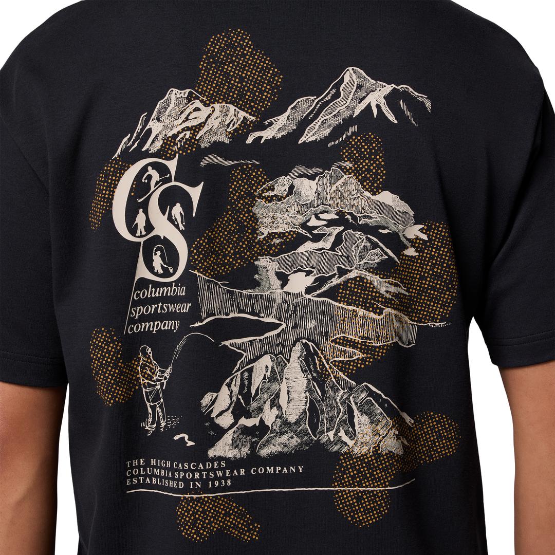 COLUMBIA SPORTSWEAR Men's Csc Heritage Graphic Tee Short Sleeves Shirt