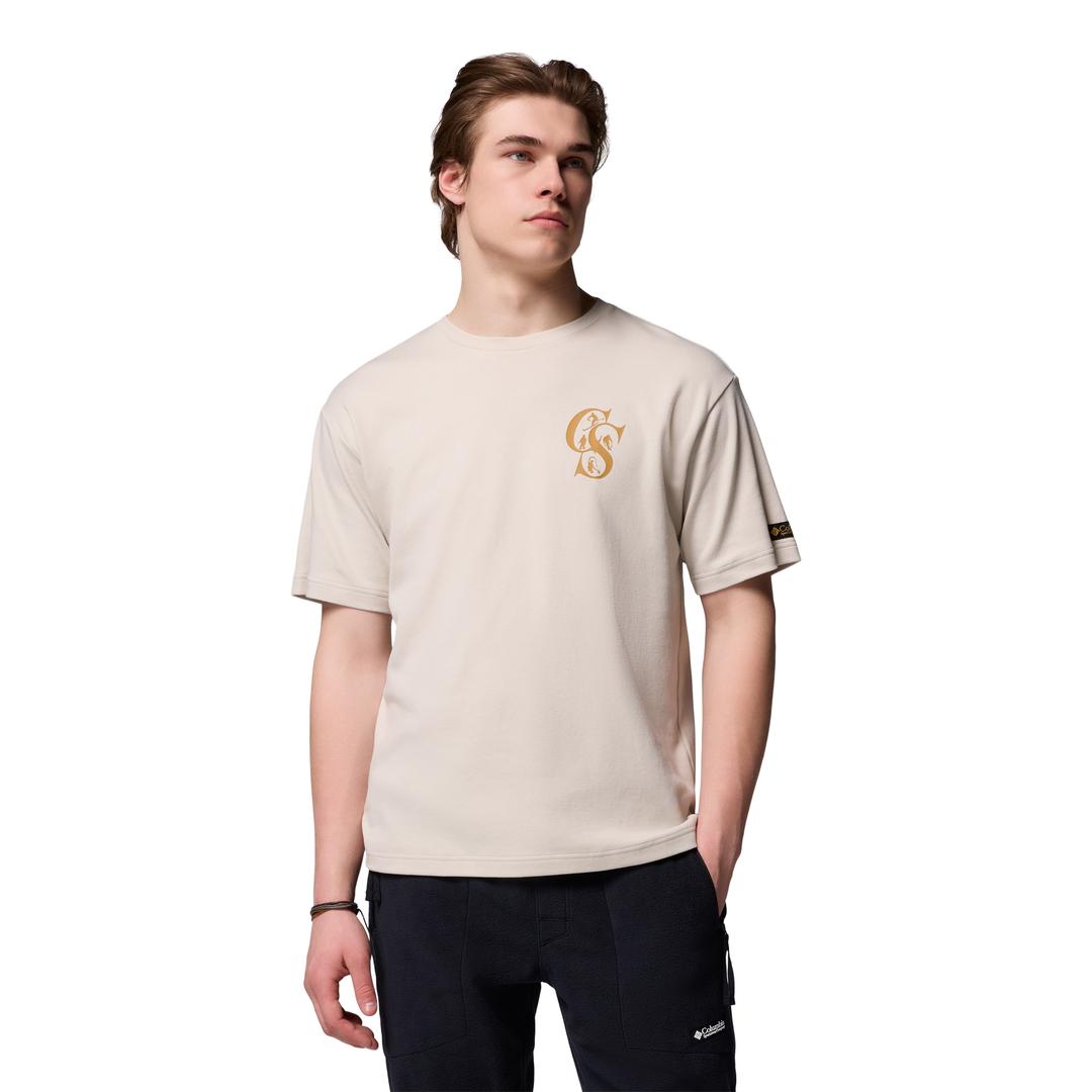 COLUMBIA SPORTSWEAR Men's Csc Heritage Graphic Tee Short Sleeves Shirt