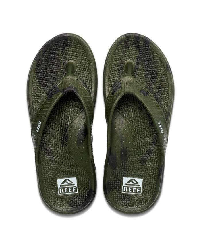REEF Oasis Mens Olive Marble