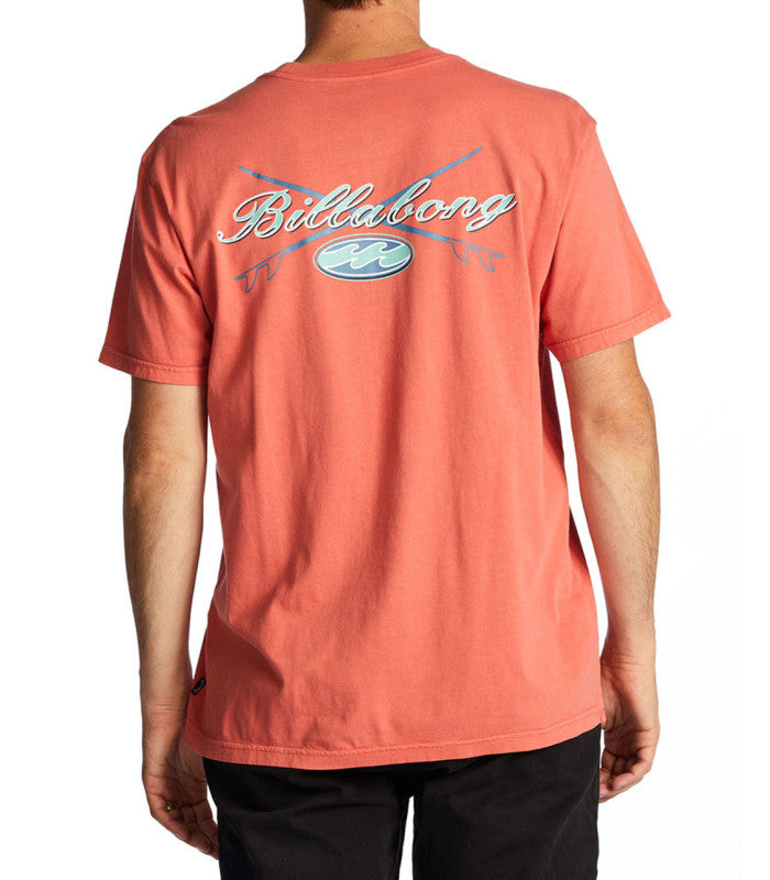 BILLABONG Crossboards Ss Mens Dark Coral